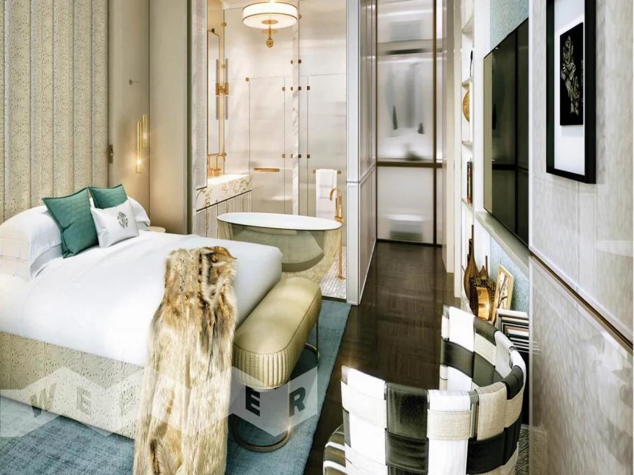 3-комн., 67 этаж - Cavalli Tower – фото 1