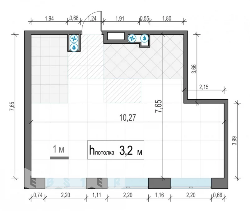 3-комн., 13 этаж - ЖК West Garden – фото 1