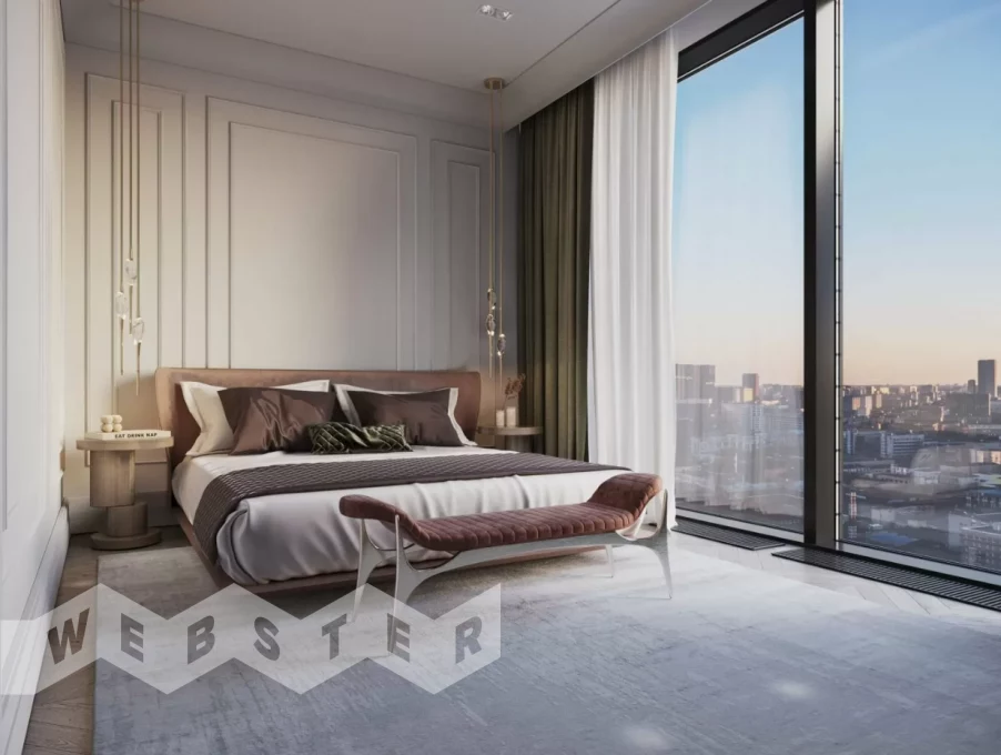 2-комн., 27 этаж - ЖК SLAVA – фото 1