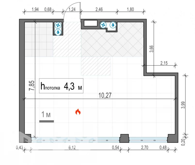 3-комн., 14 этаж - ЖК West Garden – фото 1