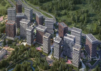 4-комн. квартира, 11 этаж - ЖК West Garden