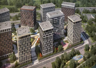 2-комн. квартира, 10 этаж - ЖК West Garden
