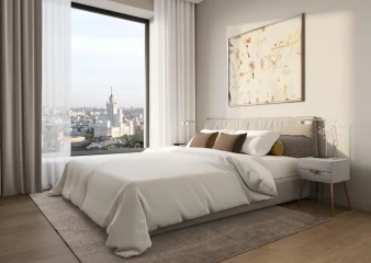 2-комн. апартаменты, 17 этаж - ЖК Chkalov