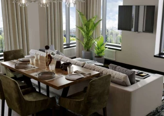 2-комн. квартира, 13 этаж - ЖК West Garden