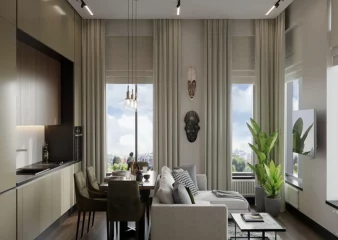 2-комн. квартира, 13 этаж - ЖК West Garden